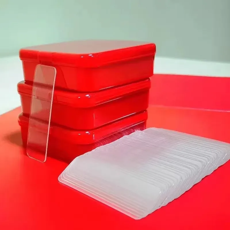 1-10boxes Transparent Double Sided Tape Double Sided Adhesive Tape For Bathroom Waterproof Wall Stickers Kitchen Nano Tape