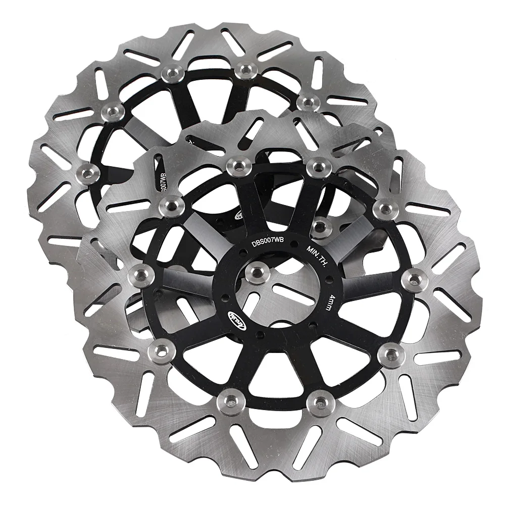 Motorcycle Front Brake Disc Disk Rotors For Honda CB 400 FOUR/SB/SUPER BOL D'OR/SUPER FOUR/SF & CB 600 HORNET 1Pair