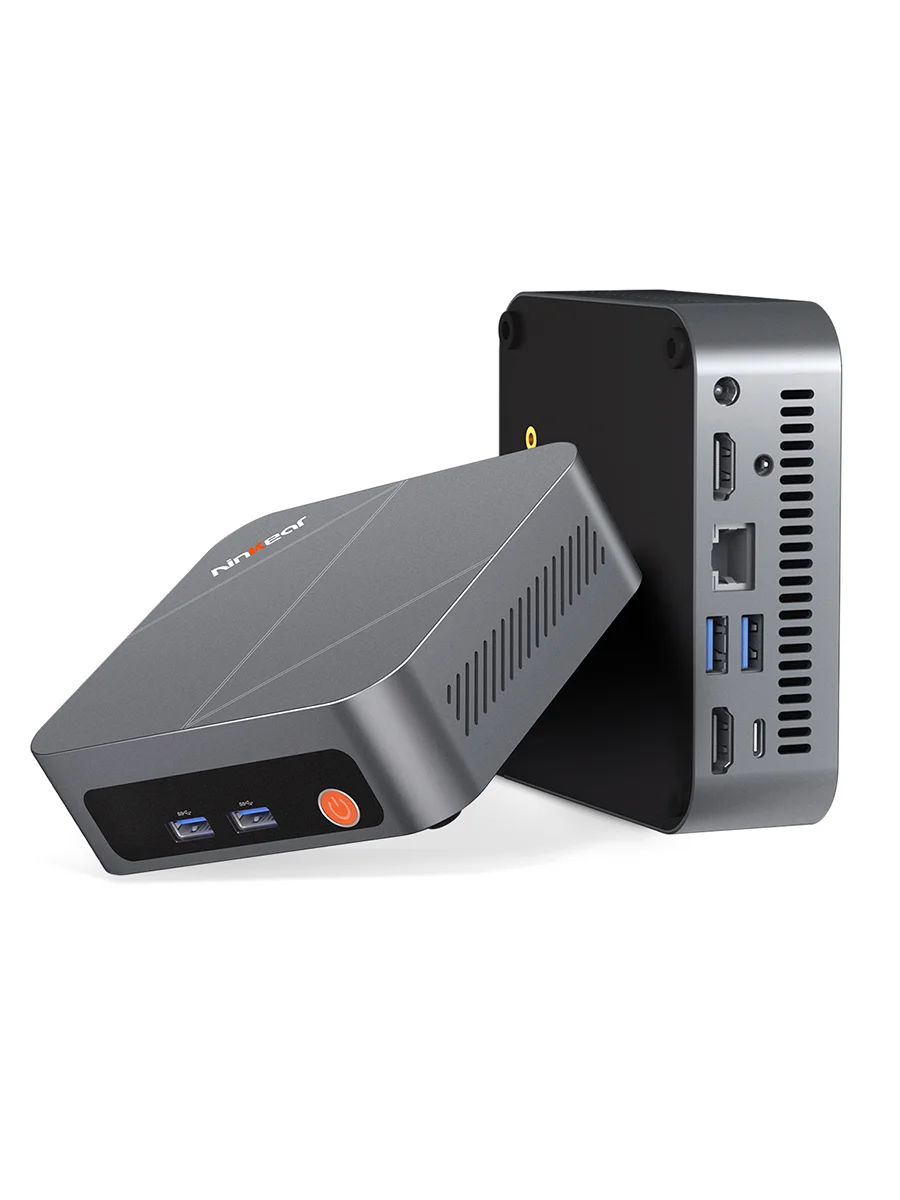 Ninkear M7 Mini-PC Intel Core i7-1185G7 Windows 11 PRO 16GB DDR4 RAM 512GB SSD WIFI 6.0 BT5.2 Lüfterkühlung Mini-Computer