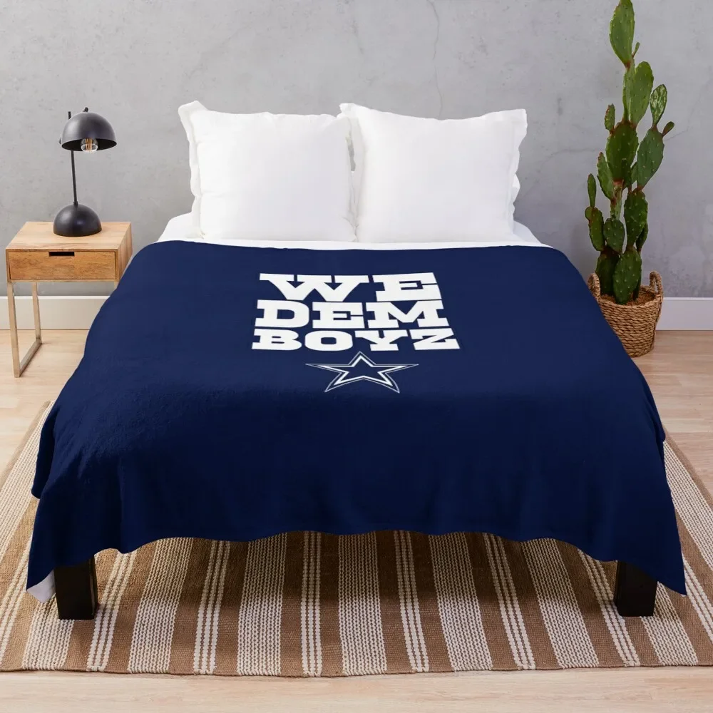 

We Dem Boyz WHITE Throw Blanket Sofa Quilt For Baby blankets and throws Blankets