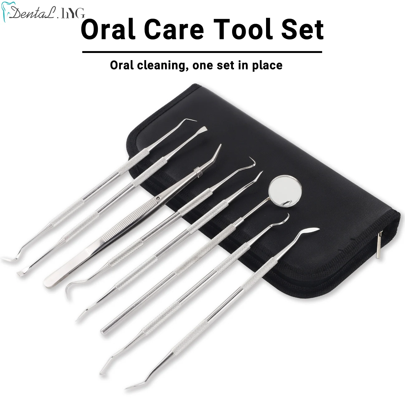 Dental Mirror Practical  Carving Plaster Knife Stainless Steel Teeth Wax Oral Care Tool kit Instrument Clean Tools Set