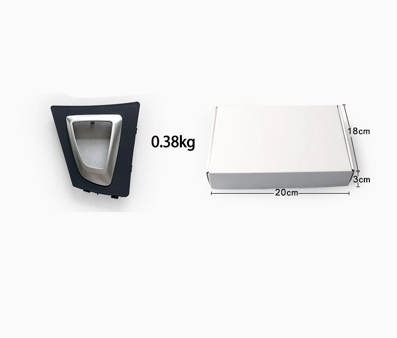 Nur für Linkslenker: Schalthebelblende, Gangwahlschalter-Abdeckung für BMW 3er 4er Serie F30 F31 F34 F35 F32 F36 51169234131 – Detail 6