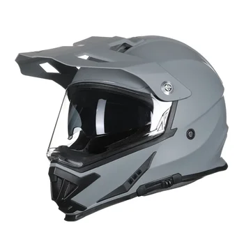 Motorrad Integral Dirt Bike ATV Dual Sport Helm mit GOPRO Off Road Motocross Helm Casco Para Motos DOT ECE Genehmigt