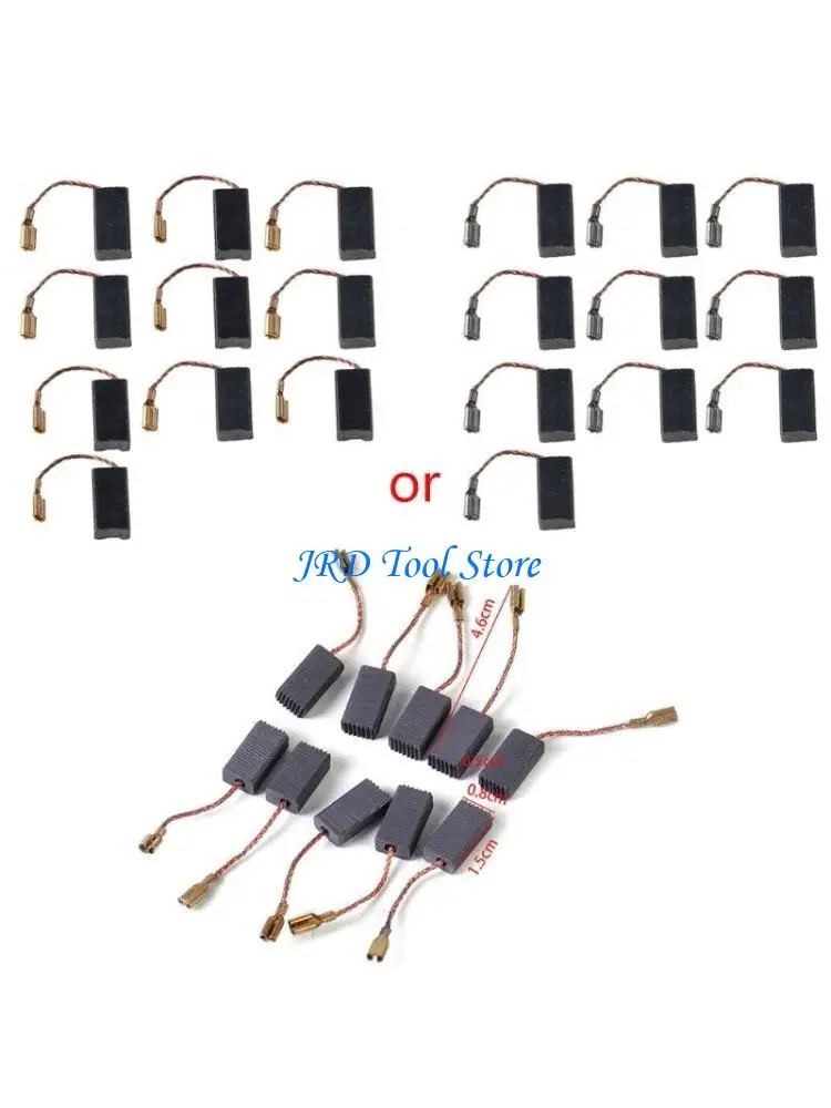 

A2UD 10 шт. Сменные угольные щетки для GWS6-100 D11 GWS 7-115