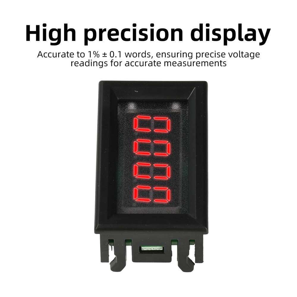 Hochpräzises digitales Voltmeter mit 4-stelliger LED-Anzeige, 0-3800V Weitbereich-Spannungsmesser für den industriellen Einsatz – Detail 6
