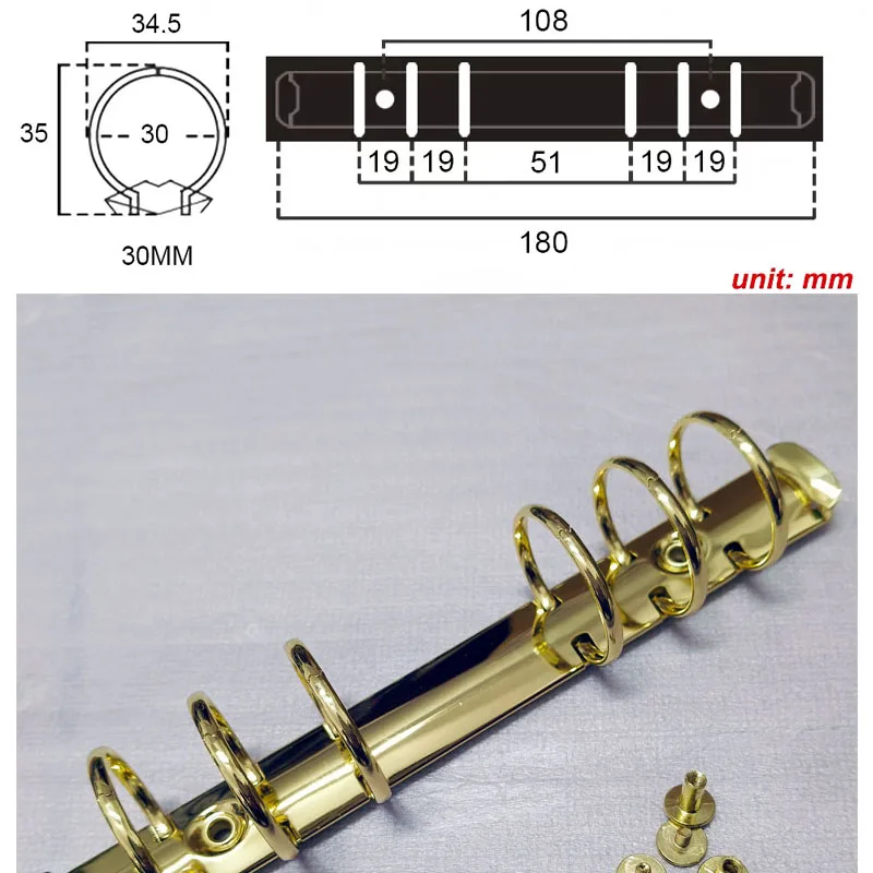 Metall Mini Papier Clips Schwarz Bunte