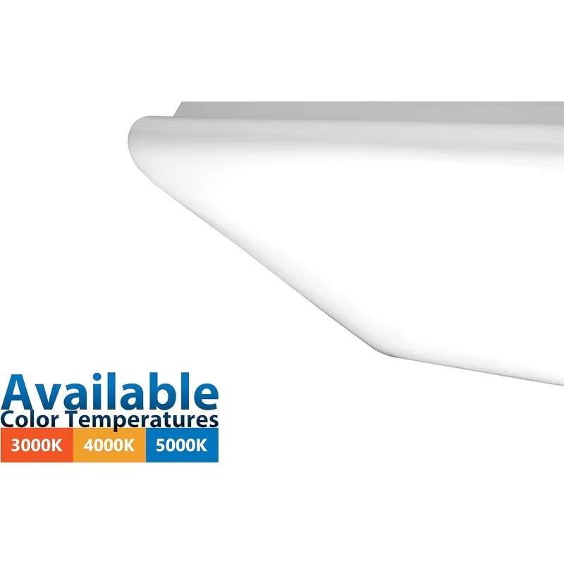 اضاءة 4 أقدام. تركيبات السقف المزخرفة LED Cloud High-Output، 4000K (CCW-10-4H-UNV-40K)