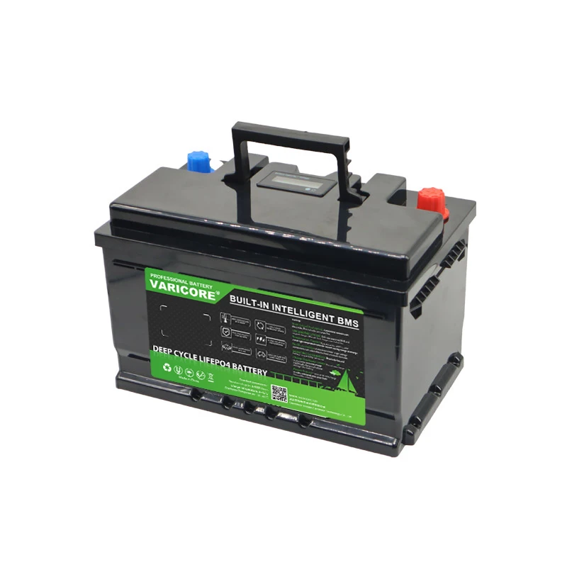 Genuine VariCore 12v 60AH LiFePO4 Battery 12.8v Lithium Power Batteries 4000 Cycles for Car lighter Solar Wind +14.6V