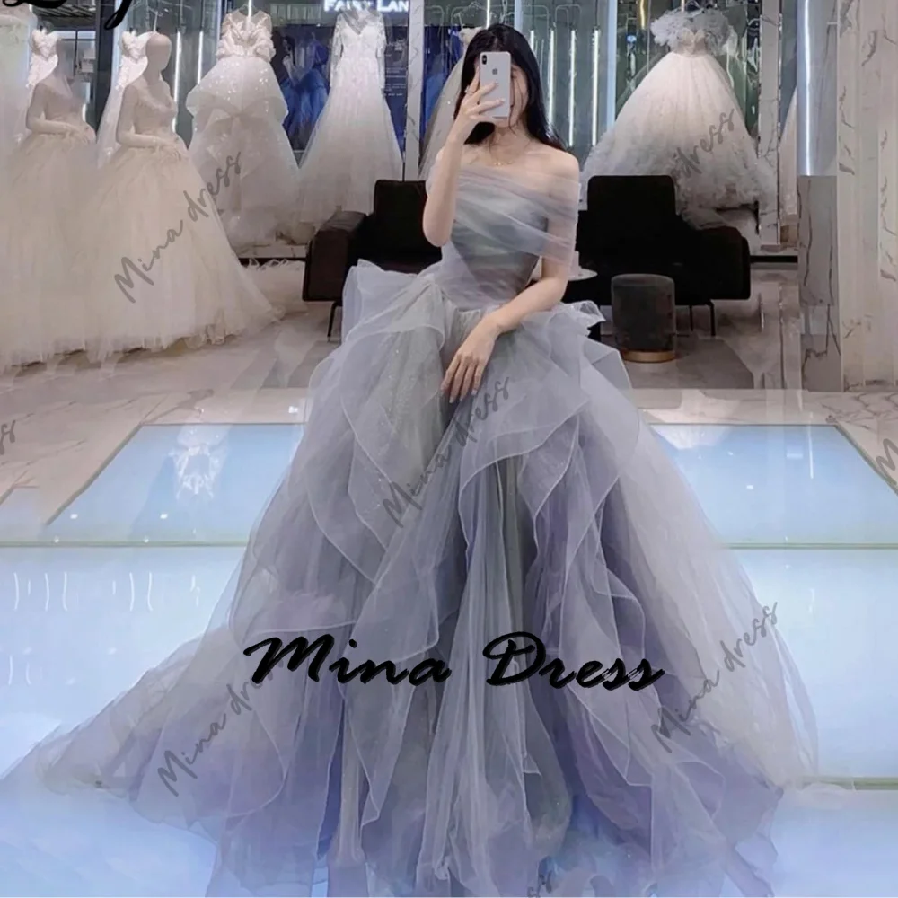 

Mina Customized Women's Layered Evening Gown Evening Dresses Woman Elegant Party Dress Es Formal Occasion Dresses Ball Gowns