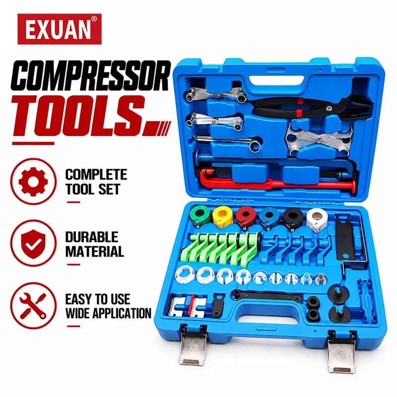 38PCS Compressor Tools Fuel & Air Conditioning Disconnection Tool Auto Repair Set Quick-Release Tool Set For Disconnecting Hoses