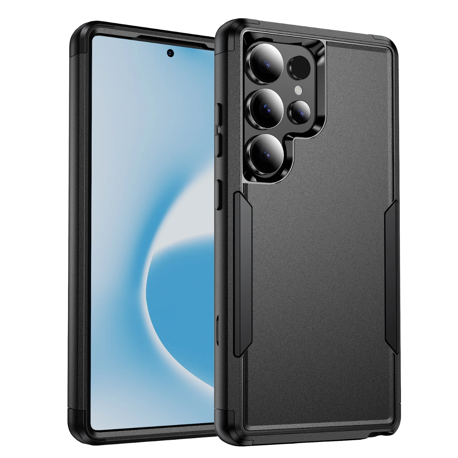 

Mobile Phone Case For Samsung Galaxy S25 S24 Plus S23+ S22 Ultra Protective Skins Shell Shockproof Hybrid Rugged Hard Back Cover