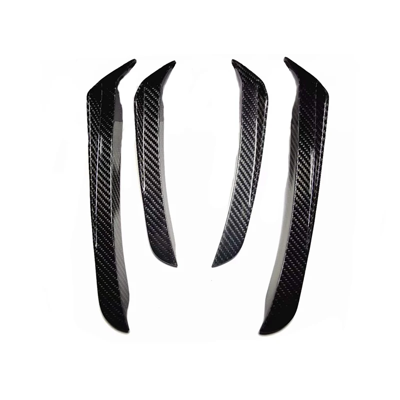 M5 F90 Best Quality Dry Carbon Fiber Fibre Front Lip Spoiler Wing Canards Fit For M5 F90 2018-2019