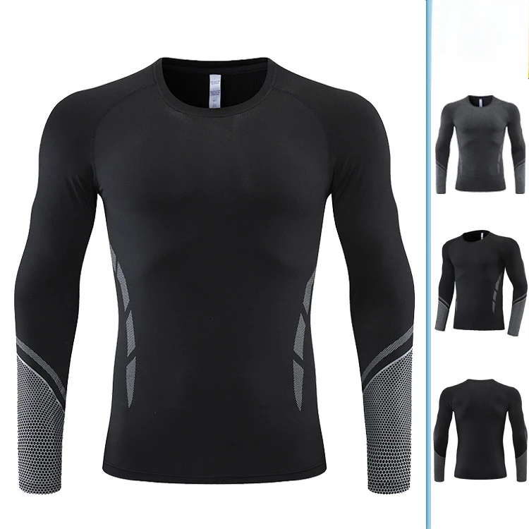 

2025 футболка для бега с длинным рукавом из ледяного шелка, быстросохнущие осенние дышащие футболки для тренировок, рубашка для бега, спортивная одежда, спортивная рубашка