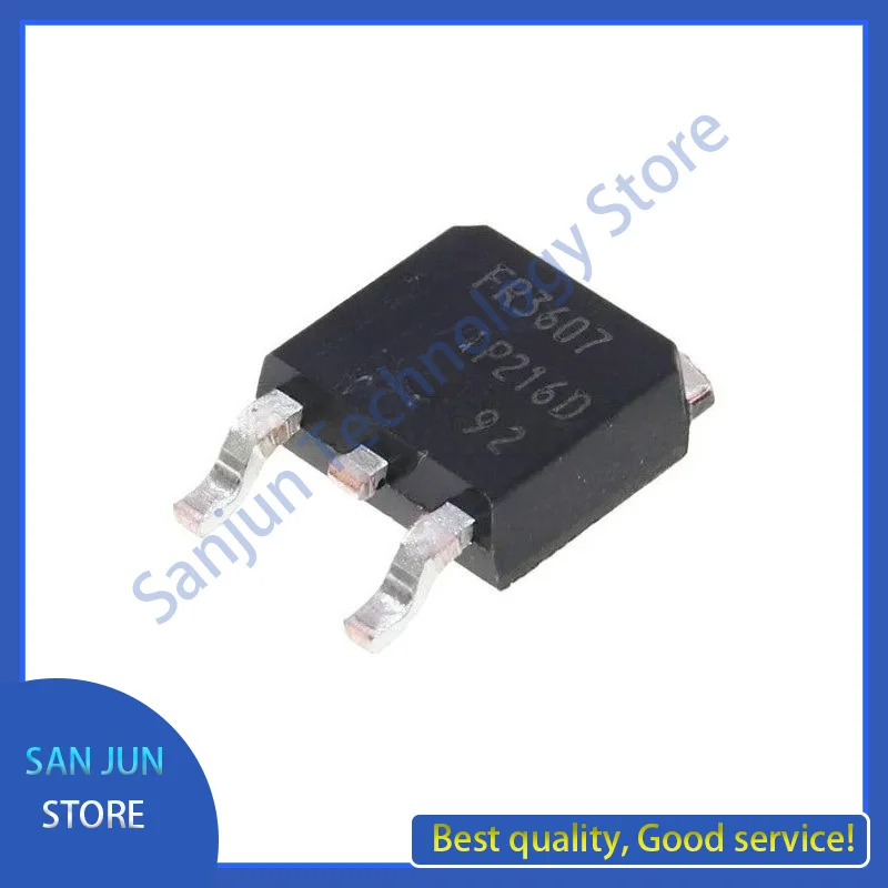 10~100pcs new IRFR3607TRPBF TO-252-3 N-channel 75V/80A SMD MOSFET