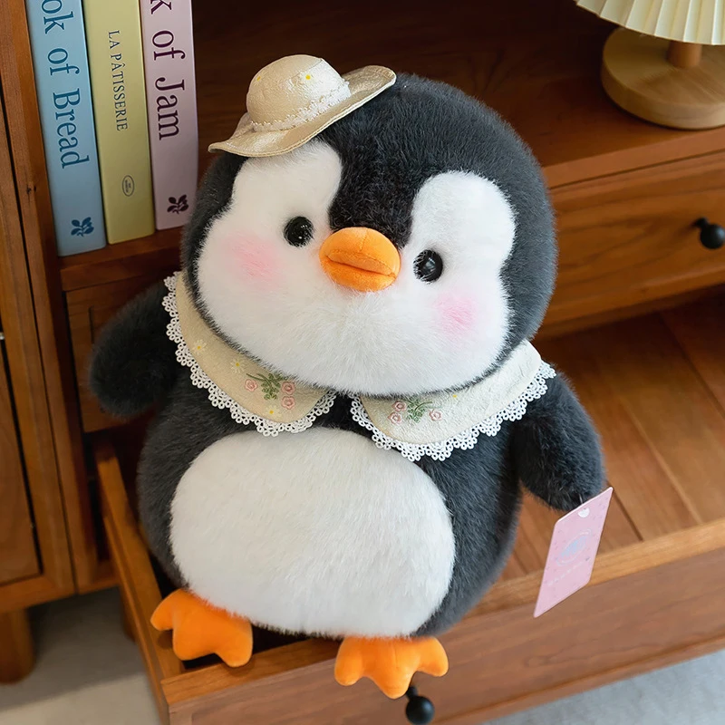 

Kawaii Plush Penguin Stuffed Animal Doll Cute Cuddly Toy for Kids Birthday Gift Ocean Theme Nap Buddy Soft Playtime Companion