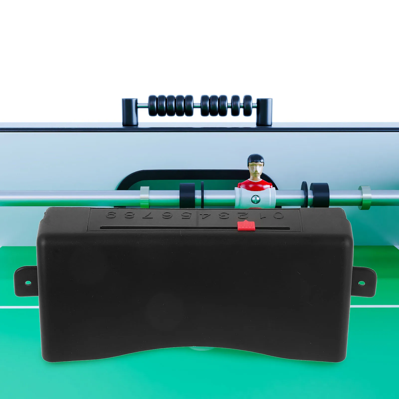 

2 шт., коробка для сбора настольных мячей, запасная часть для настольного футбола, прочный пластиковый чехол для сбора мячей для обслуживания