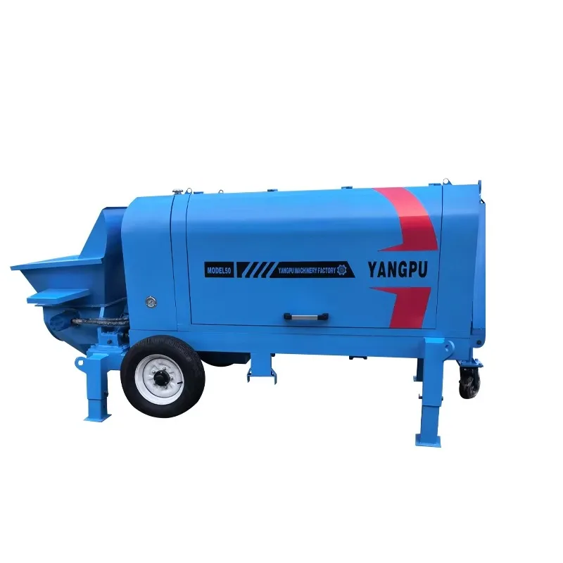 Customized Best Seller High Efficiency Concrete Pumping Machine Concrete Pump Concrete Delivery Pump Cement Grouting Pump