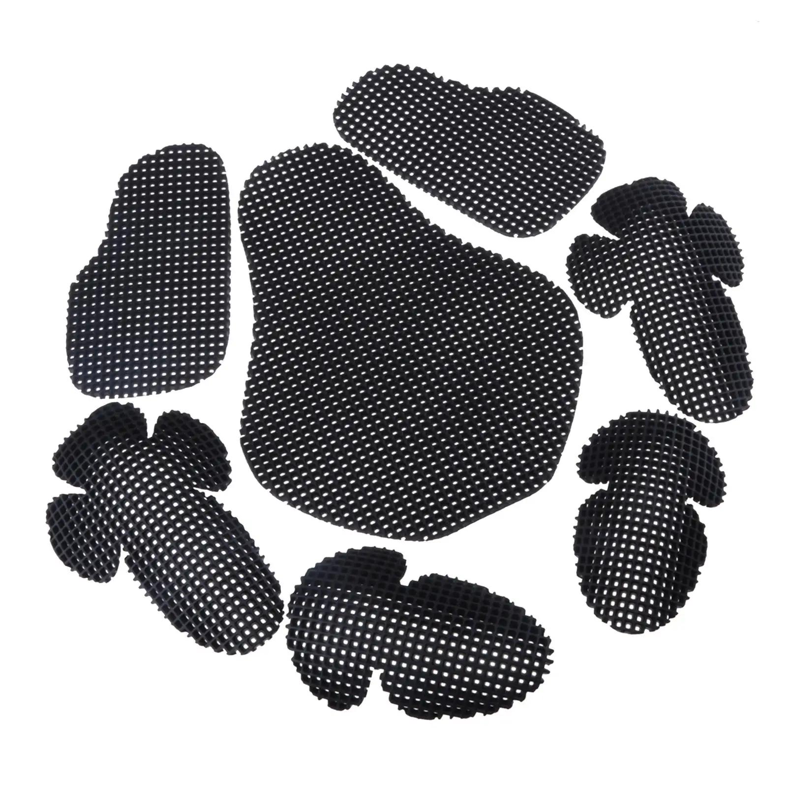 Motorbike Body Protector Armour Set EVA Foam Knee Elbow Shoulder Back Pads for Motorcycle Travel Biking and Sports Safety 3