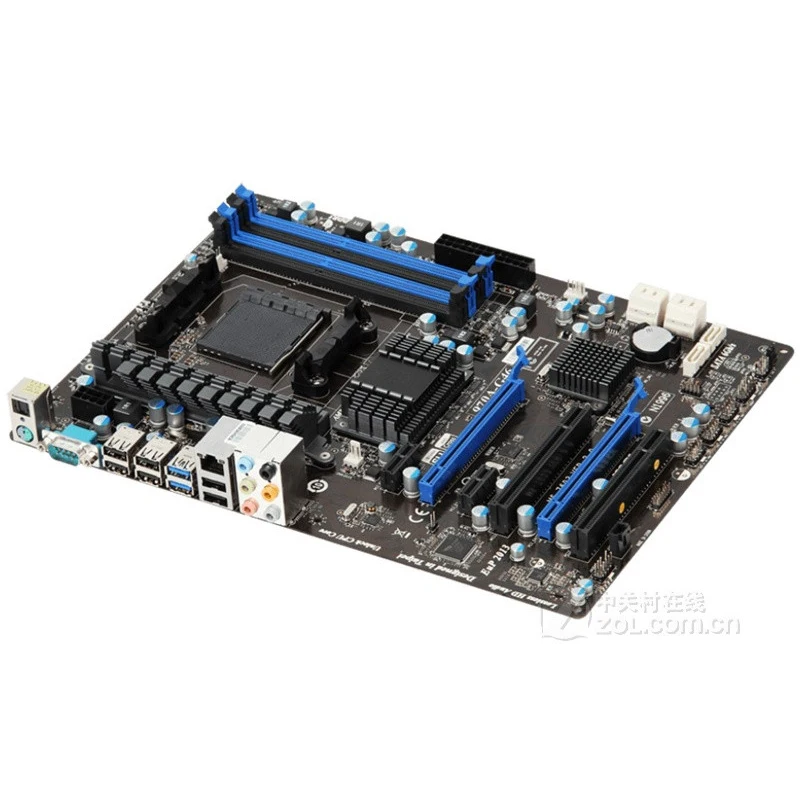 Usado AM3 + AM3b Para AMD 970 970A-G46 Computador USB3.0 SATA3 Placa Mãe AM3 DDR3 Desktop Mainboard