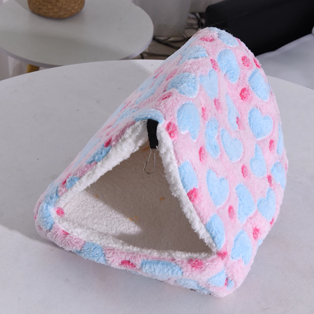 Warm Hamster House Soft Beds And Houses Rodent Cage For Hamster Hedgehog Squirrel Rats Cotton Guinea Pig Accessories Animal