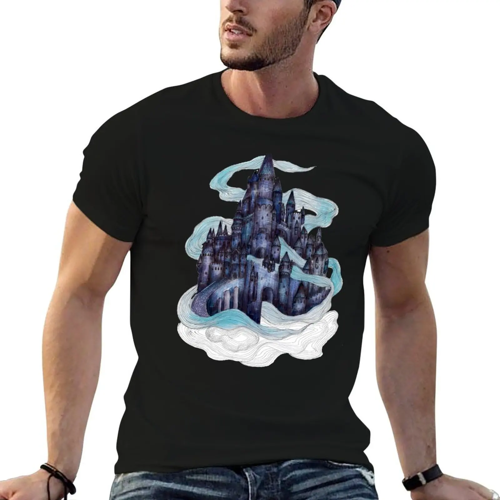 Dream Castle T-Shirt cute clothes custom t-shirts fruit of the loom mens t shirts