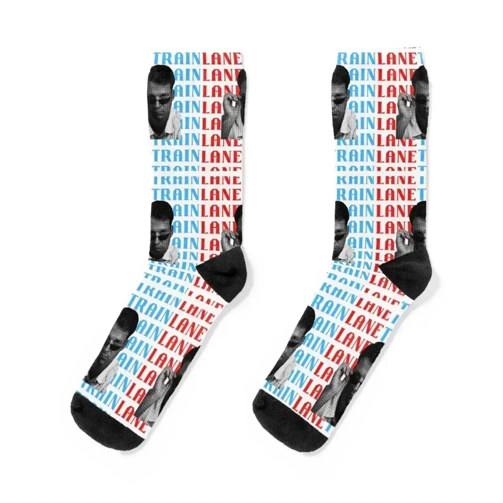 

Lane Pop Art Socks Run floor warm winter retro Socks For Men Women's christmas gifts Christmas short Men Socks Women's
