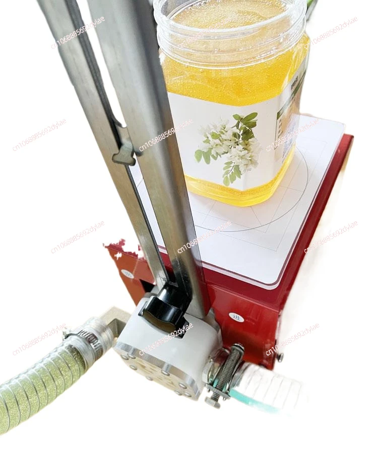 Commercial Paste Honey Filling Machine Gear Pump Weighing Type Viscous Liquid Automatic Filler 3kg 5kg