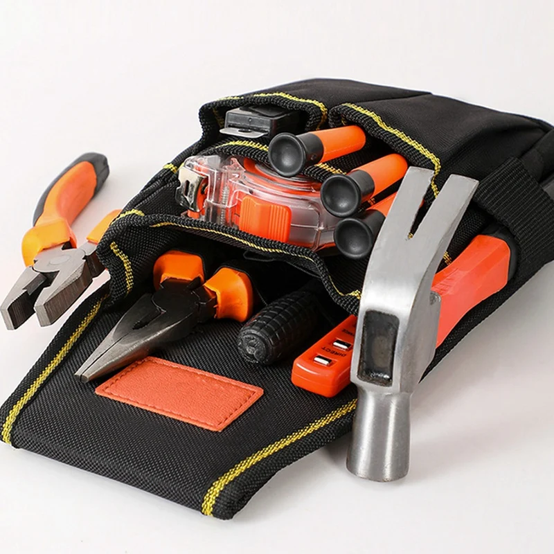 Tool Storage Bag Hardware Tool Bag Electrician Carpenter Storage Waist Bags Large Capacity Tool Bags