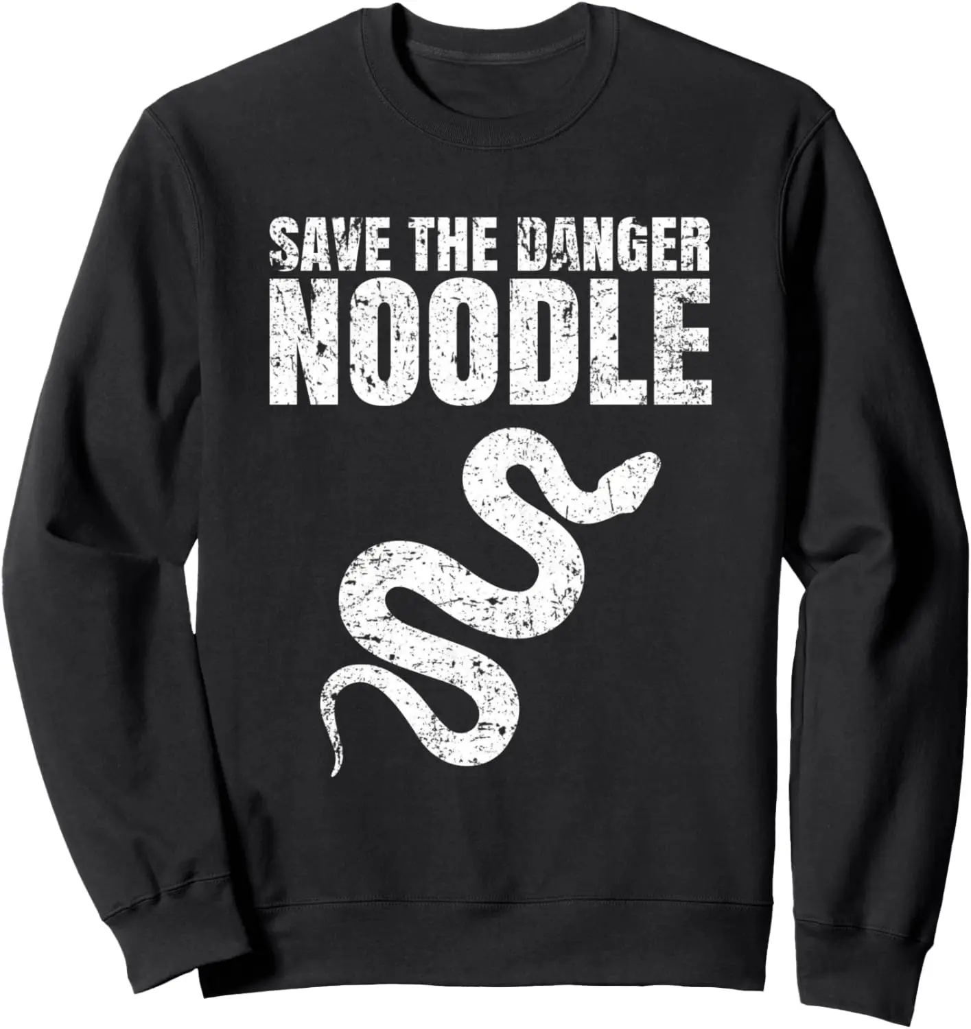 

Толстовка с забавным именем змеи «Save The Danger Noodle»