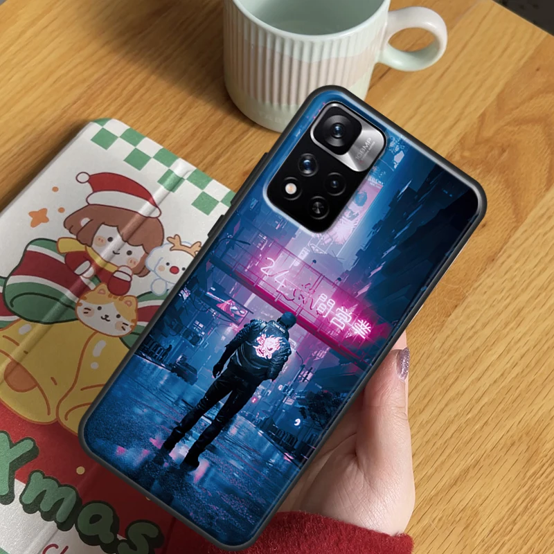 Cyberpunks For Xiaomi Redmi Note 12 11 Pro Case For Redmi Note 10 Pro 9 Pro 8 Pro 11S 10S 9A 9C 12C 9T 10C