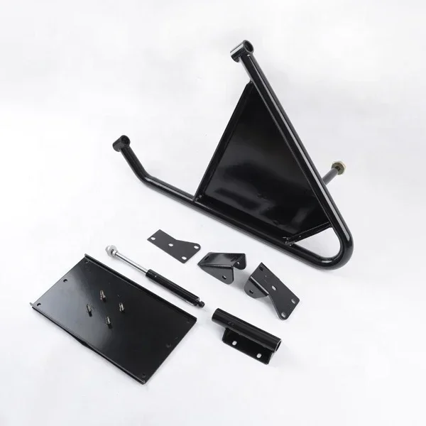 

Maike auto spare tire rack parts for Defender 90 110 black tire carrier accessories for Land Rover