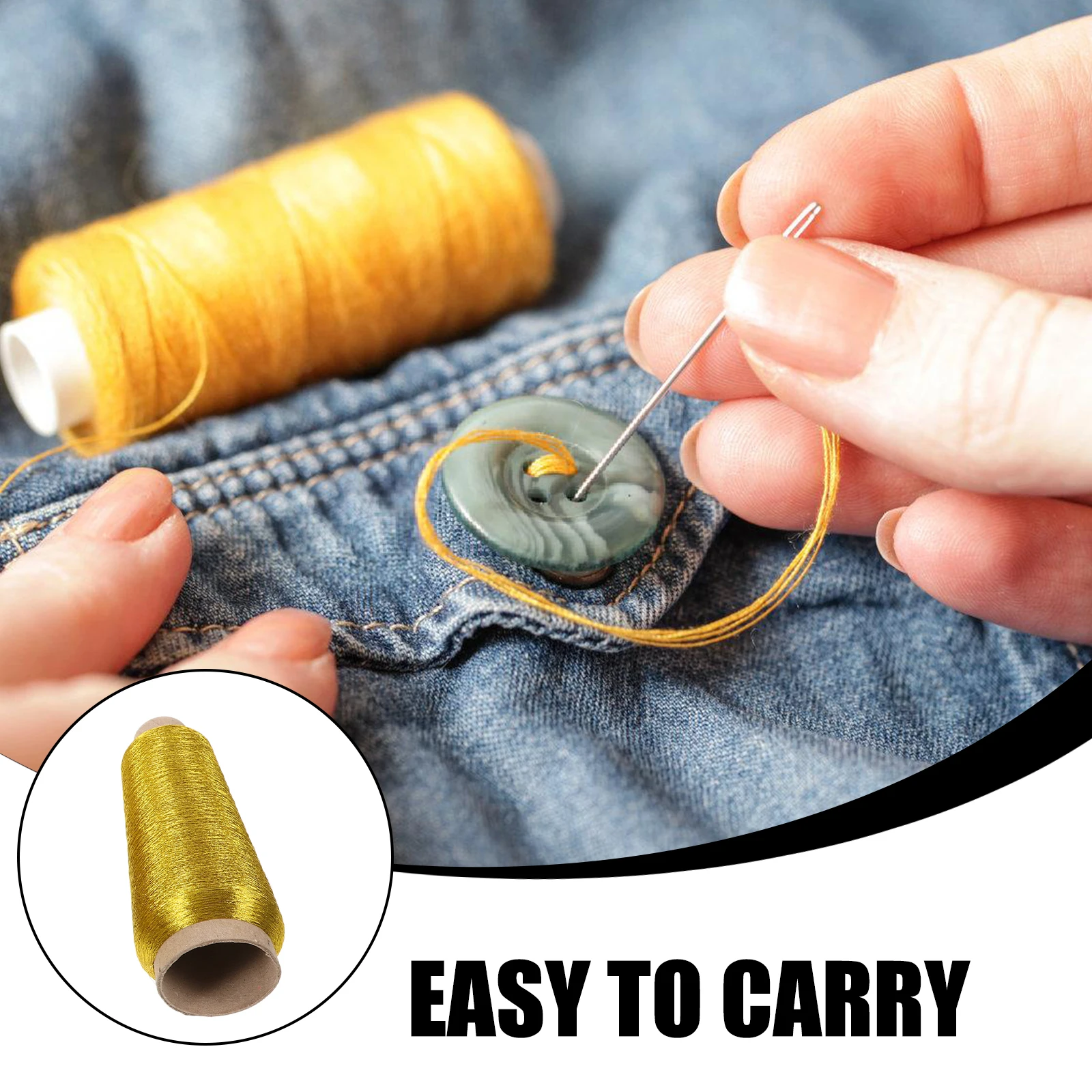 

4 Rolls Embroidery Thread Yarn Small Handcraft for Sewing Diy Wire Craftsmanship