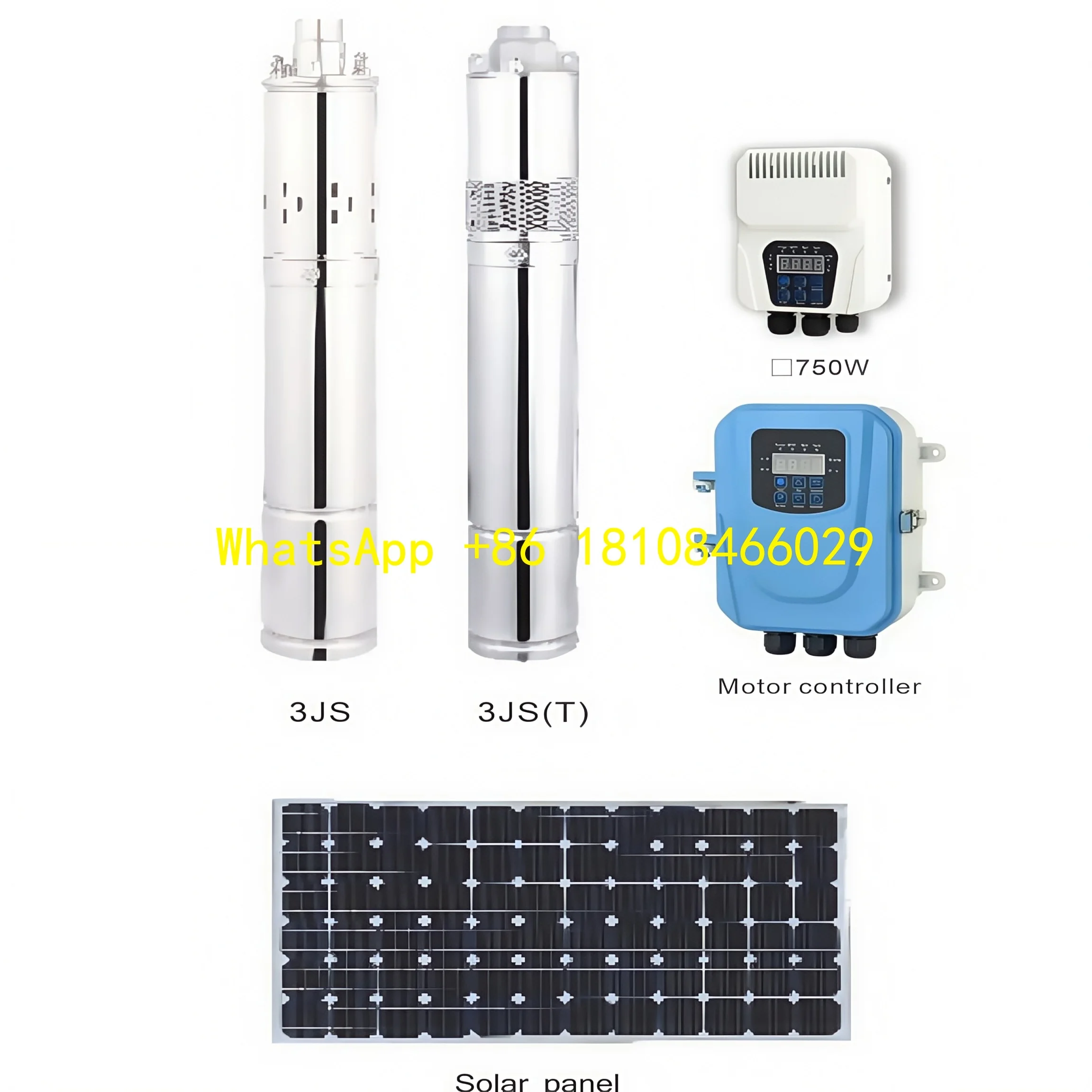 

24-volt DC Solar-powered Booster Water Pump Head: 30-140 M Flow Rate: 1-2.3 M3/m for Small-scale Hydroponics