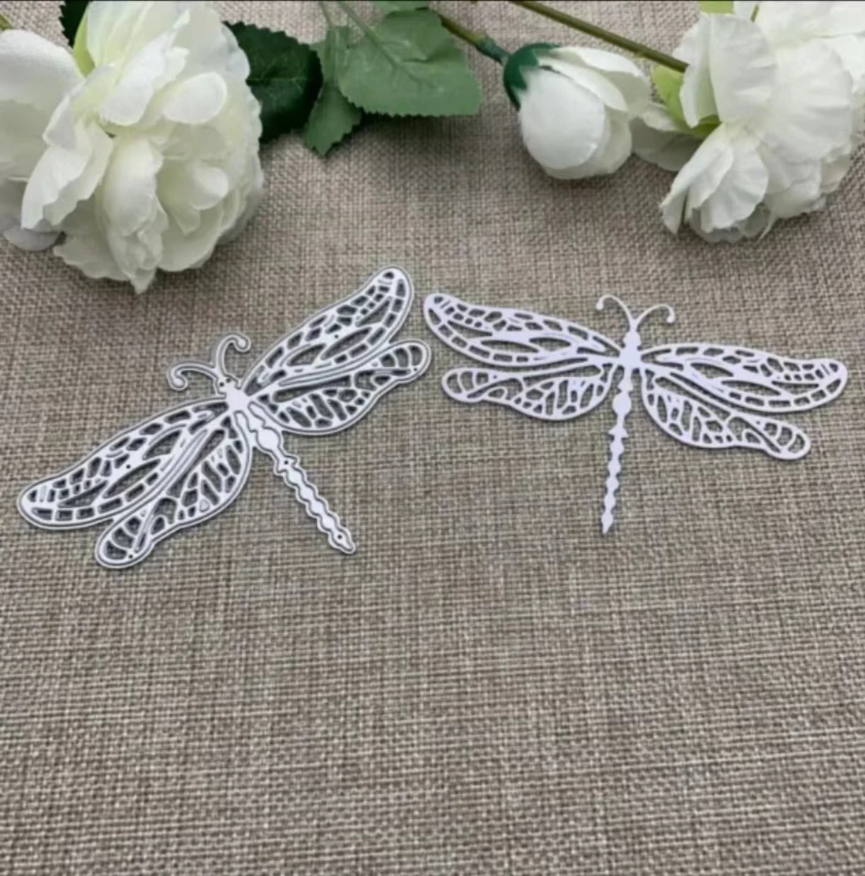 1pc New Dragonfly Metal Cutting Dies For DIY Scrapbooking Decorative Embossing Handcraft Die Cutting Template Mold