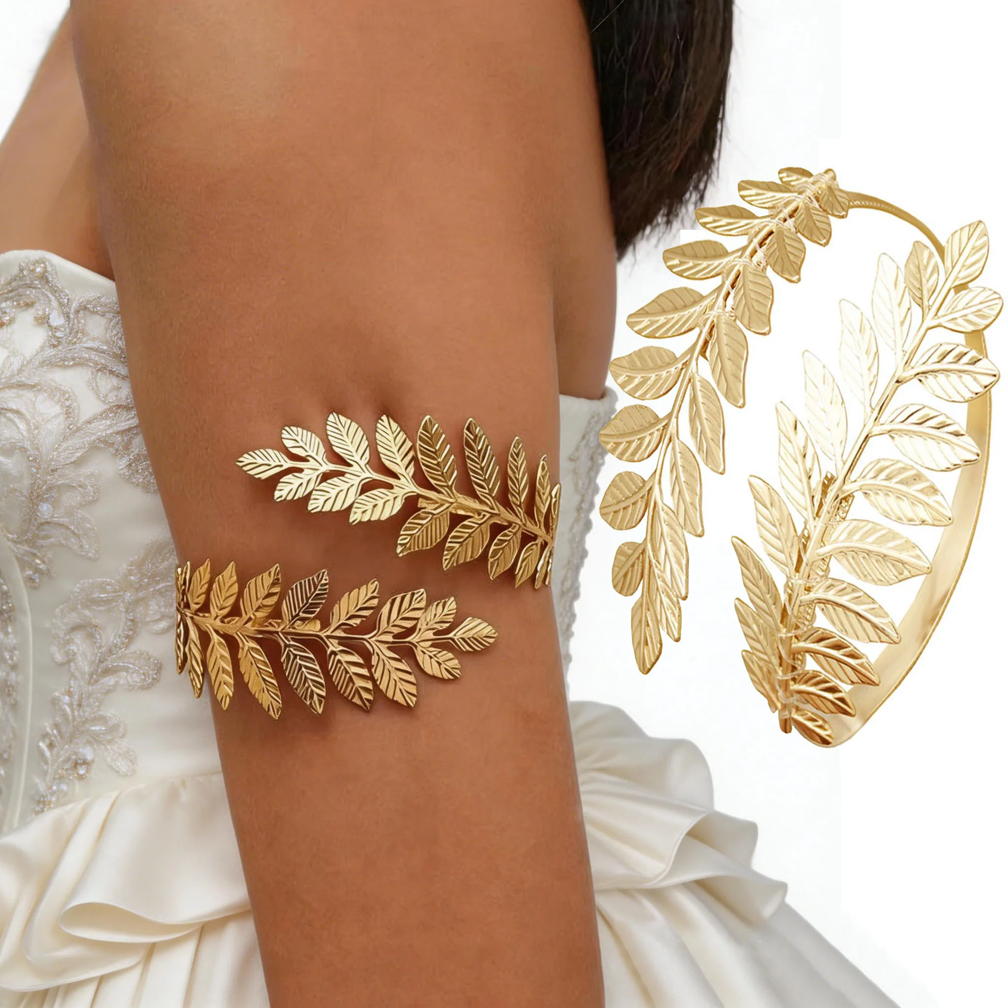 Bohemian Fashion Roman Laurel Leaf Bracelet Armband Upper Ar