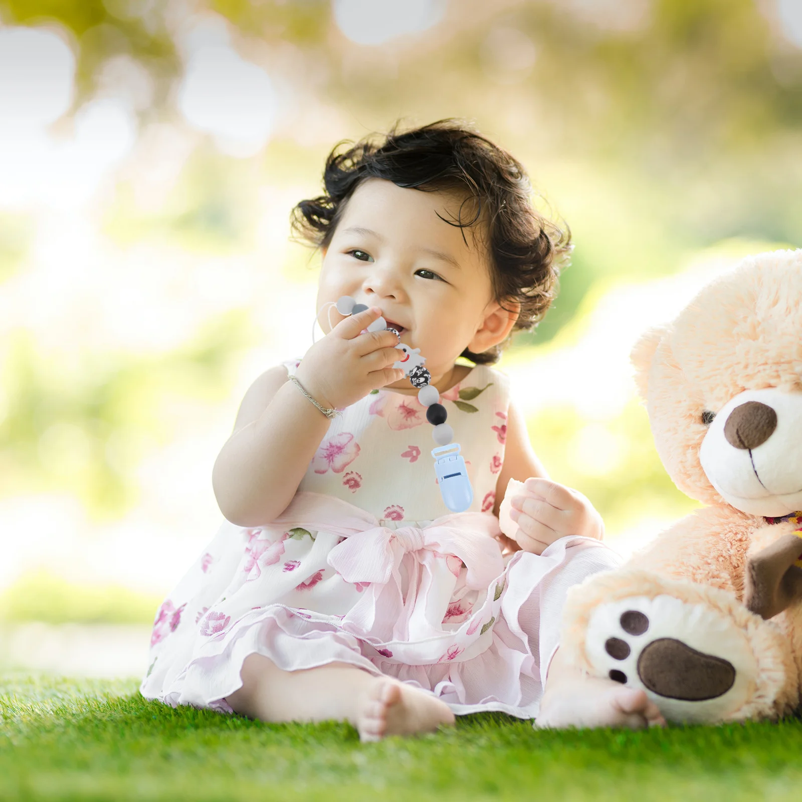 10 pçs clipes de chupeta bonito jacaré clipe de plástico para babadores do bebê titular chupeta infantil meninos meninas clipes de brinquedo do bebê