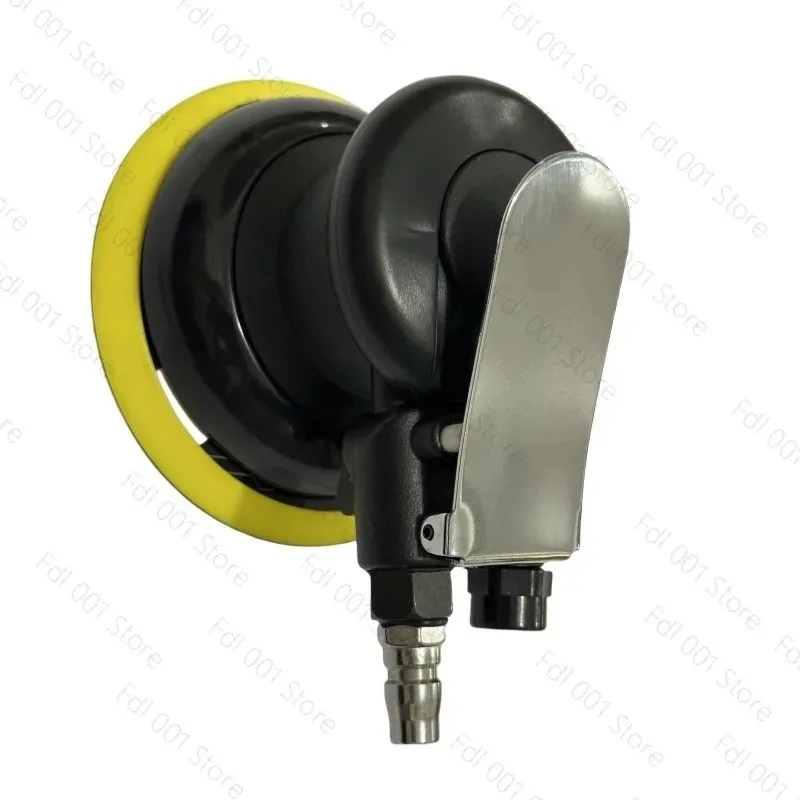 Mini Pneumatic Orbital Sander Polisher Industrial Air Palm Sander Waxing Grinding Sanding Tool For Car Putty Polishing