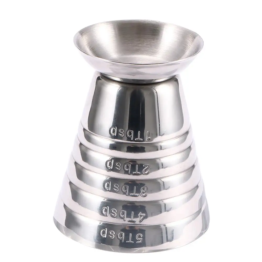 Barware Double Bar Tool Measure Tool Ounce Cup Stainless Steel Shot Cup Measuring Mug Bar Jigger