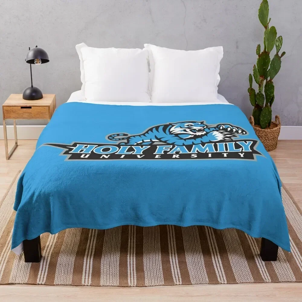 

Holy Family University Throw Blanket Durable Warm Blanket for Daily Home Use