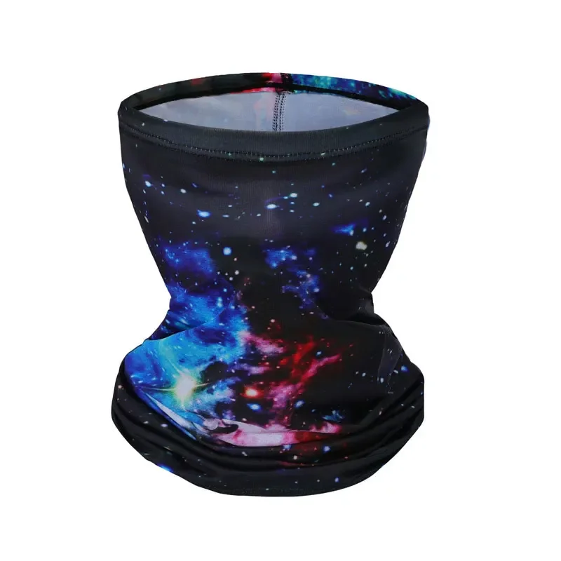 Kominiarka Ochronna na Twarz z Ochroną UV Oddychająca Maska na Twarz Lekka Osłona na Twarz Outdoorowa Czapka z Nadrukiem Kamuflażowym dla Kobiet i Mężczyzn