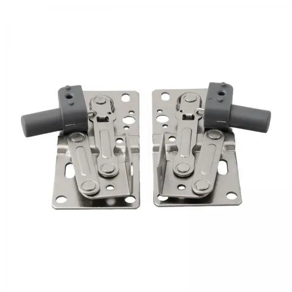 Folding Table Hinge Steel 45 Degree Pivot Flip Out Tray Hinges for Closets Sink Front Panel Upgrade