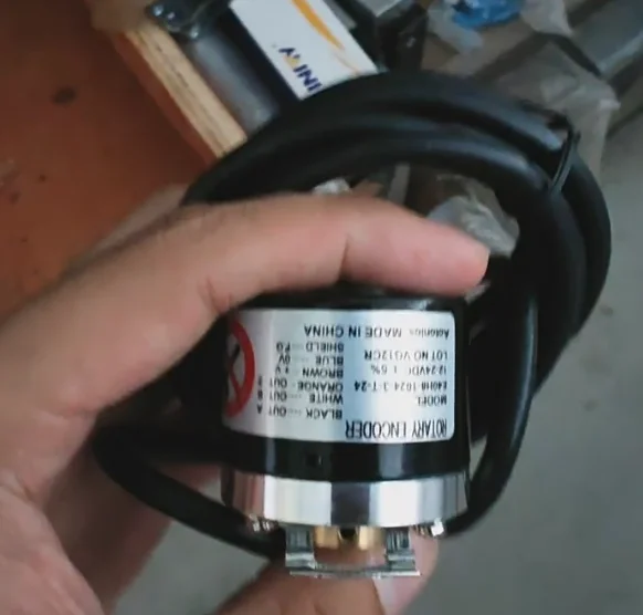 E40H High Precision Encoder 1024PPR Hollow Shaft Output 3-T-24 for Motion Control & Positioning System