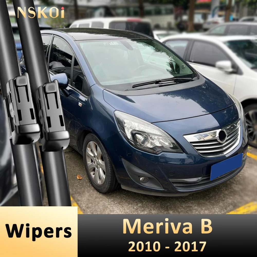 Wiper Front Wiper Blades For Opel Meriva B 2010 2011 2012 2013 2014 2015 2016 2017 Windshield Windscreen