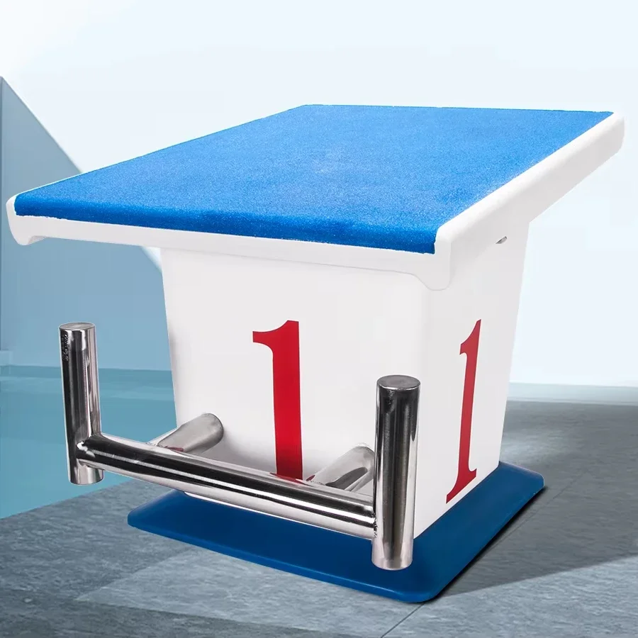 2026 Customized Competition Swimming Starting Block Anti-slip Swimming Diving Platform