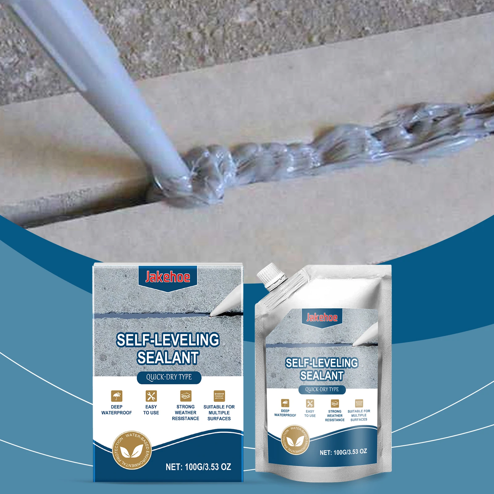 1/2/3pcs Concrete Crack Filling Agent Roof Waterproof Leak Repair Sealant Plugging Material Hardware Glue for Sealing And Repair
