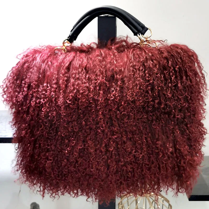 Imagem -05 - Luxo Real Fur Pérola Cadeia Shoulder Bolsa para Mulheres Designer Bolsas e Bolsas Festa de Embreagem Crossbody Bolsa Alta Qualidade