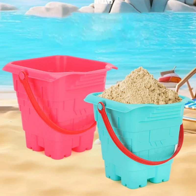 Beach Game Set for Toddlers Sandcastles Playset Sand Mold Bucket Toy Kids Summer Gift Sand Building Child Water Play Toy