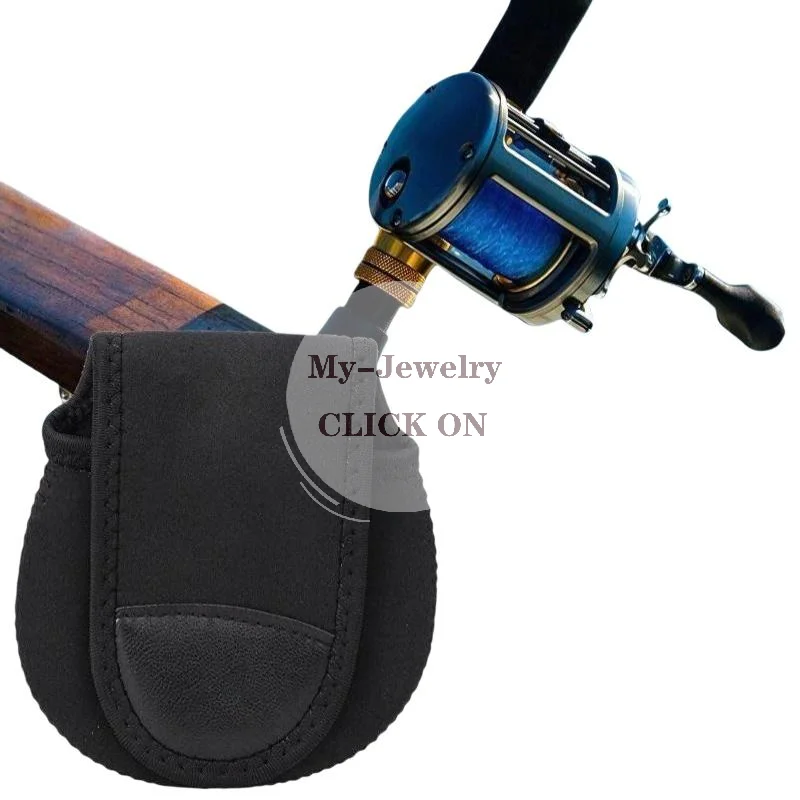 Bait-Casting Fishing Reel Bag Scratch Resistant Soft Storage Pouch Durable Portable Protective Case for Fishing Enthusiasts