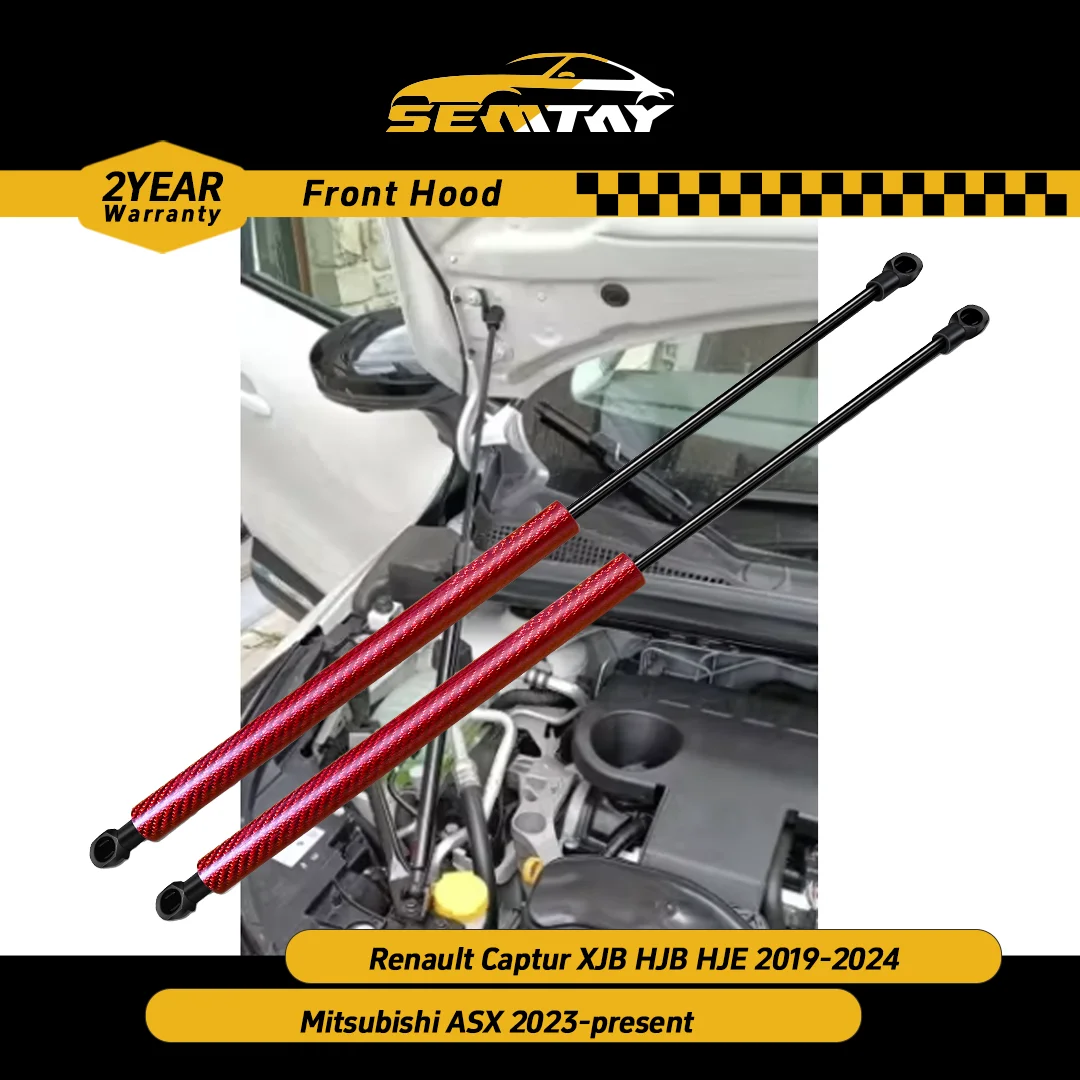 

Стойки капота SEMTAY, вспомогательные пружинные амортизаторы для ASX 2023-present/Captur XJB HJB HJE 2019+, совместимая автозапчасть