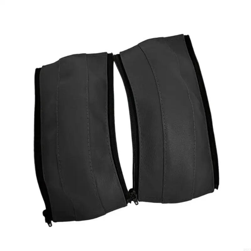 إكسسوارات عربات الأطفال العصرية R66D من جلد البولي يوريثان غطاء مقبض ناعم مقاوم للانزلاق